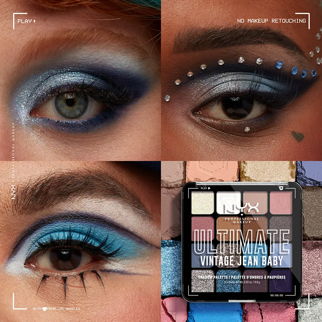 NYX Professional Makeup Ultimate Shadow Palette - Vintage Jean Baby