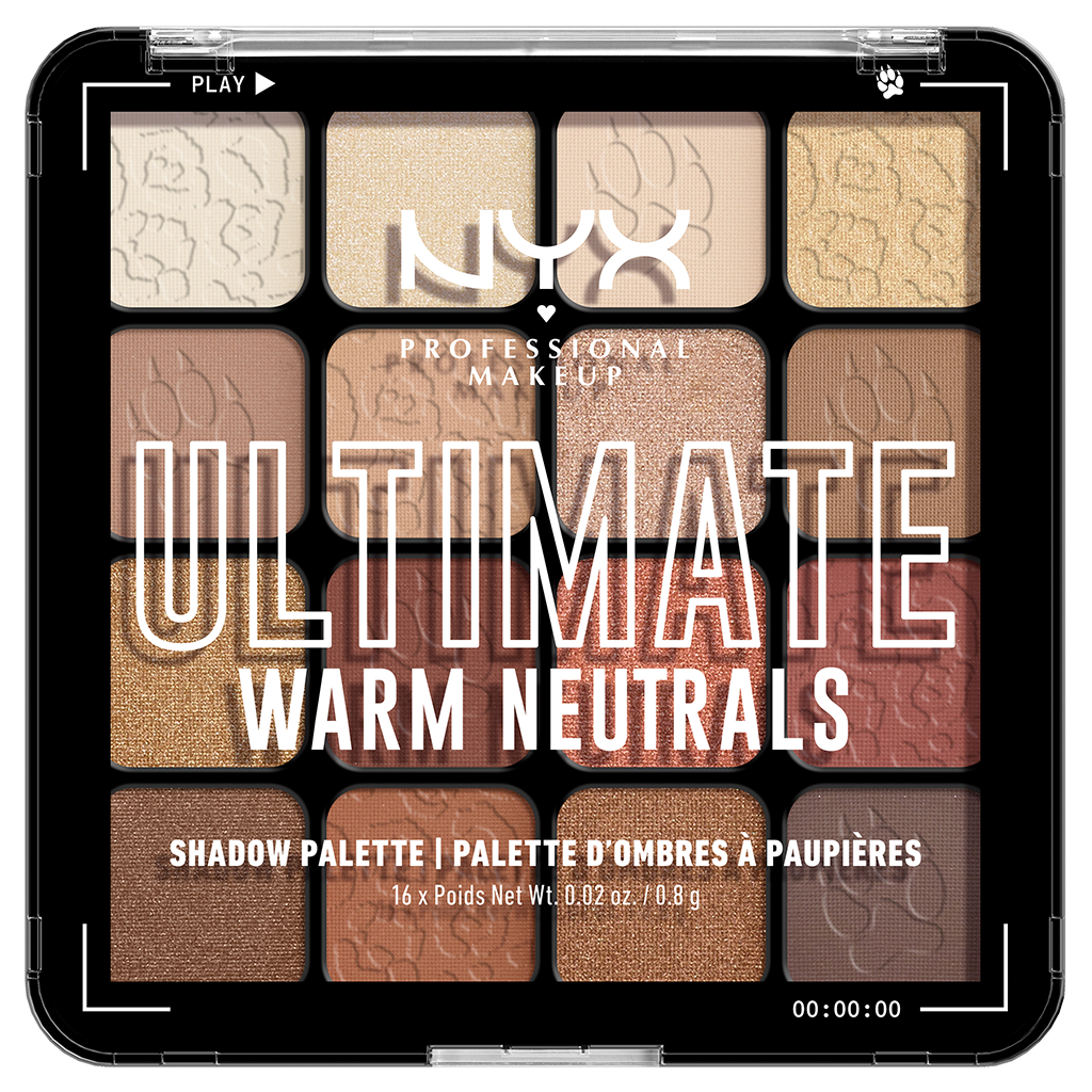 NYX Professional Makeup Ultimate Shadow Palette - Warm Neutrals