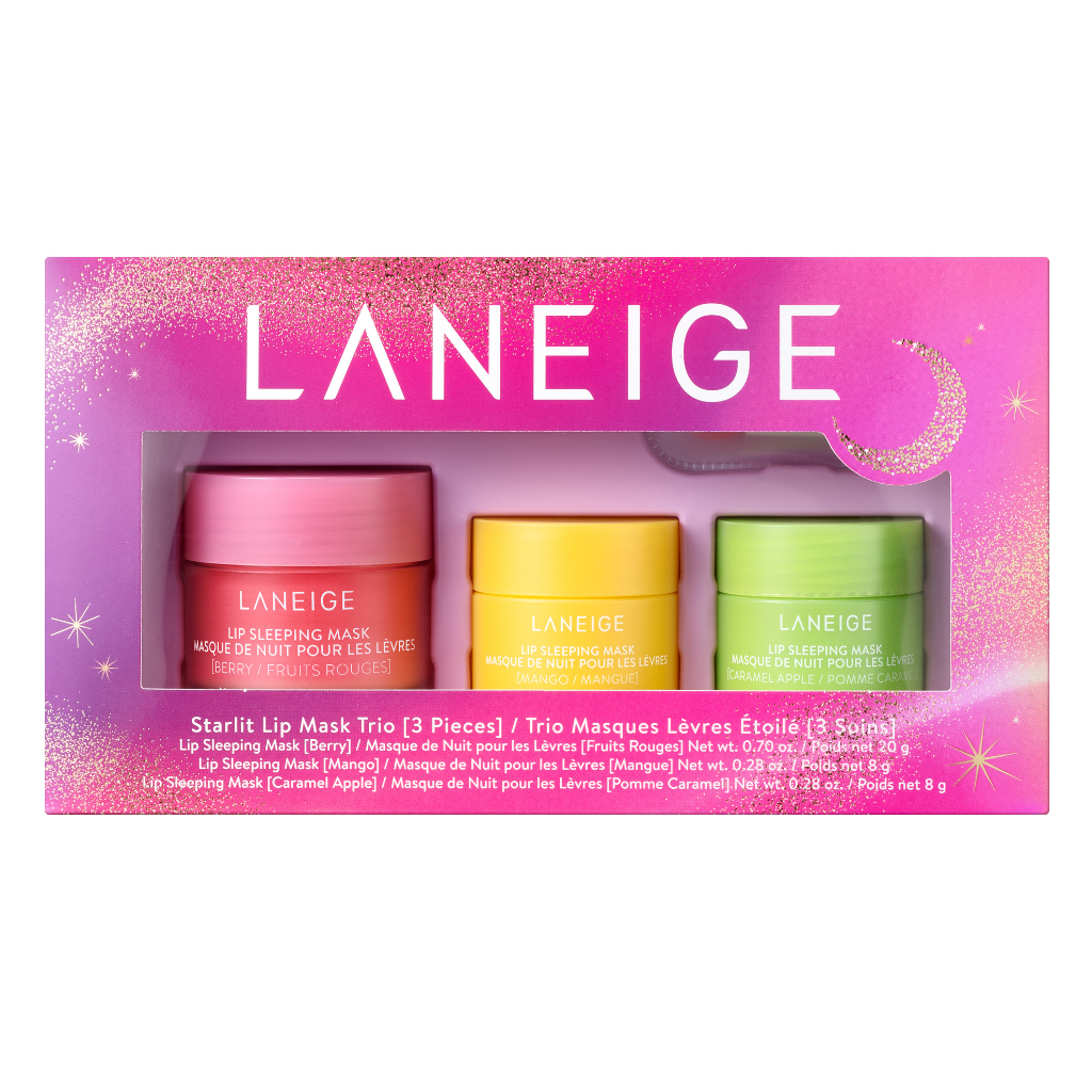 Laneige Starlit Mask Trio Set Laneige Lip Sleeping Mask Trio Set
