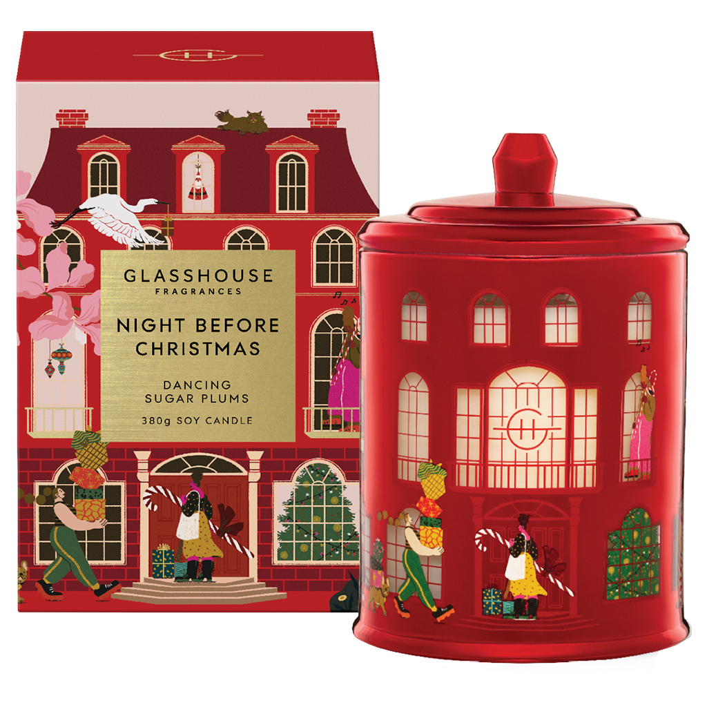 Glasshouse Night Before Christmas Candle 380g Adore Beauty