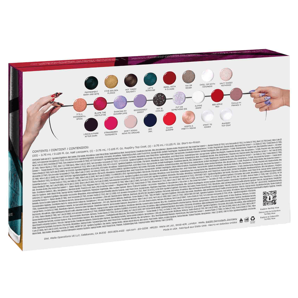OPI Holiday 2023 Nail Lacquer Mini 25pc Advent Calendar AU Adore Beauty