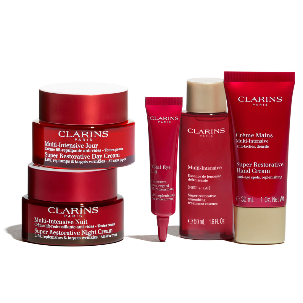 Clarins Super Restorative Luxury Set Skincare for mature skin