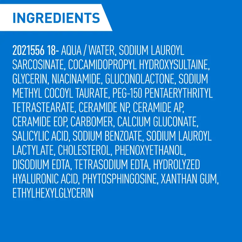 CeraVe SA Smoothing Cleanser 473ml