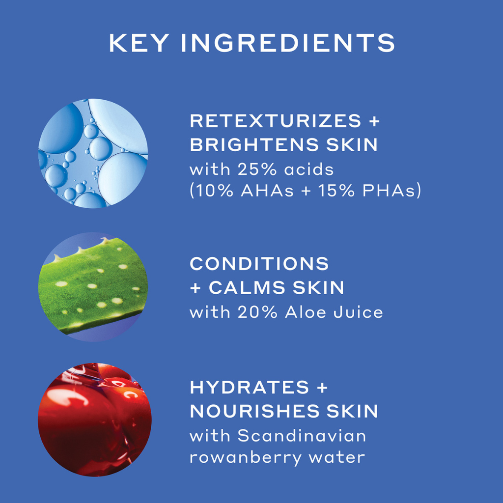Ole Henriksen Dewtopia 25% AHA + PHA Flash Facial Exfoliating Face Mask 50ml