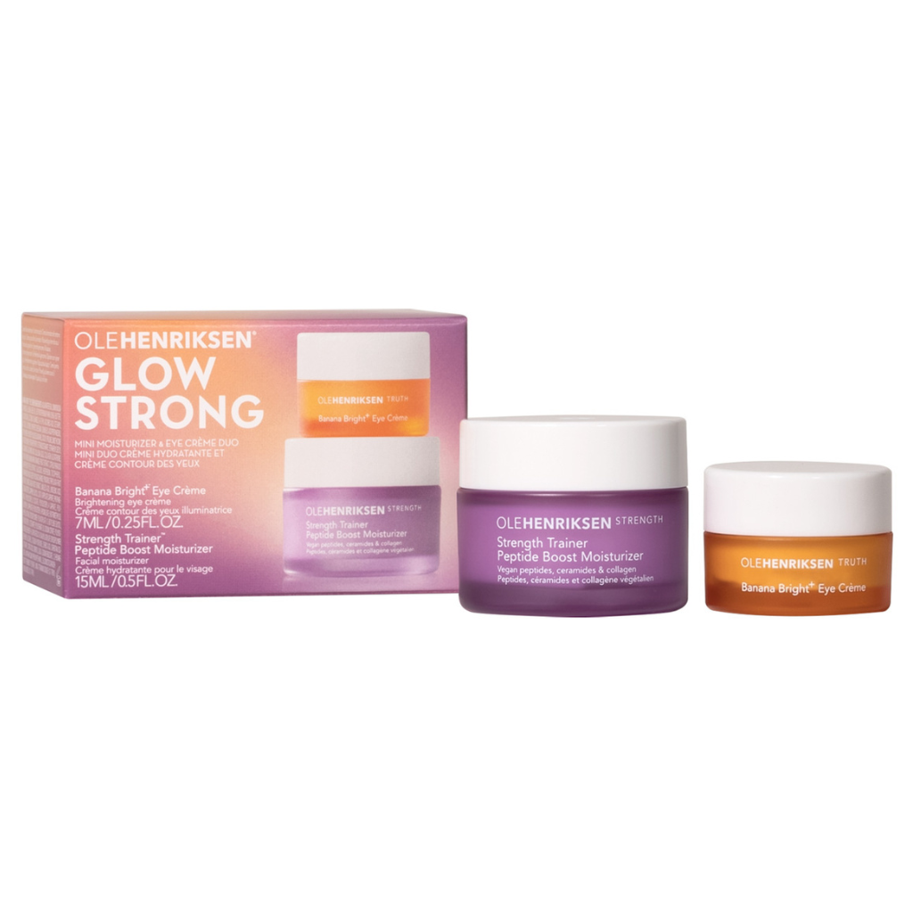 Ole Henriksen Glow Strong Mini Moisturiser + Eye Cream Duo