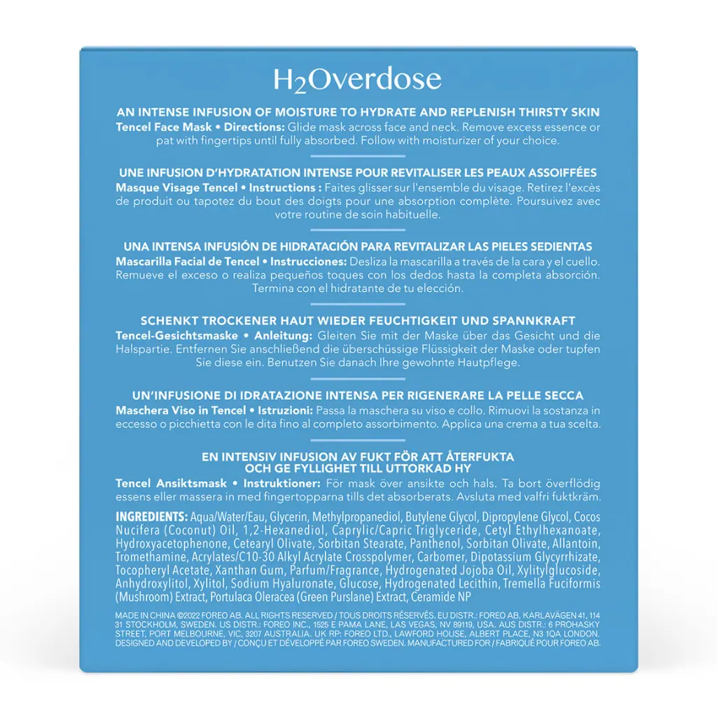 Foreo UFO Masks H2Overdose 2.0