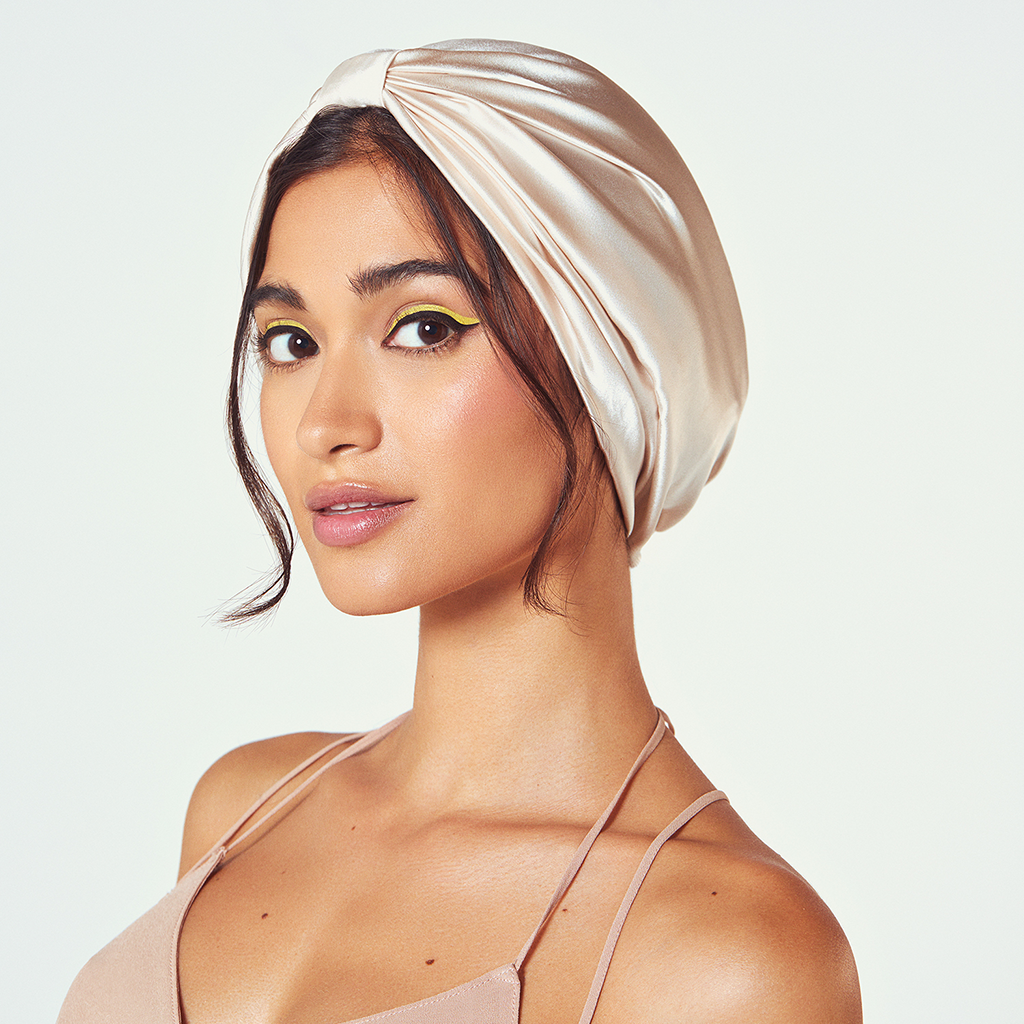 Silke London Hair Wrap The Sofia Champagne Adore Beauty