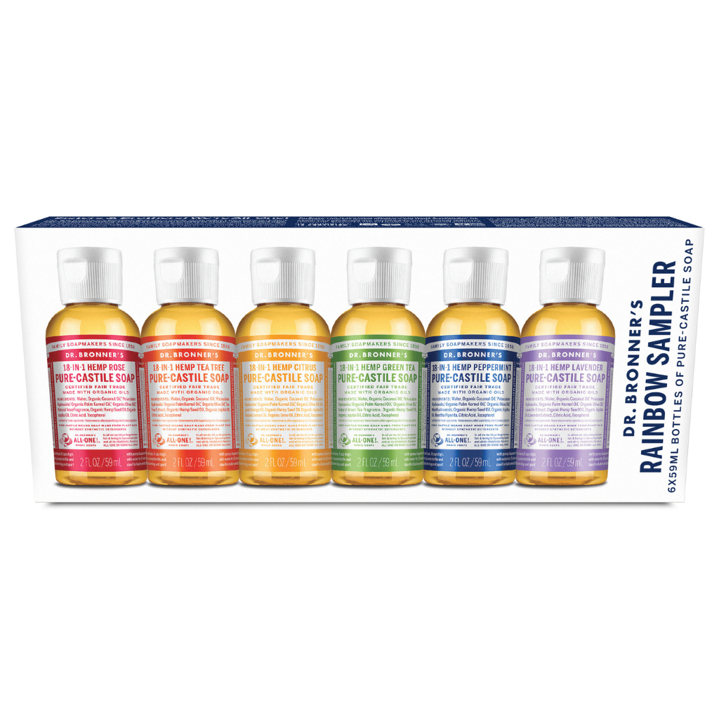 Dr. Bronner's Rainbow Sampler