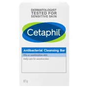 Cetaphil Antibacterial Cleansing Bar 127g by Cetaphil