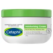 Cetaphil Moisturising Cream 250g, Rich Hydrating Moisturiser by Cetaphil