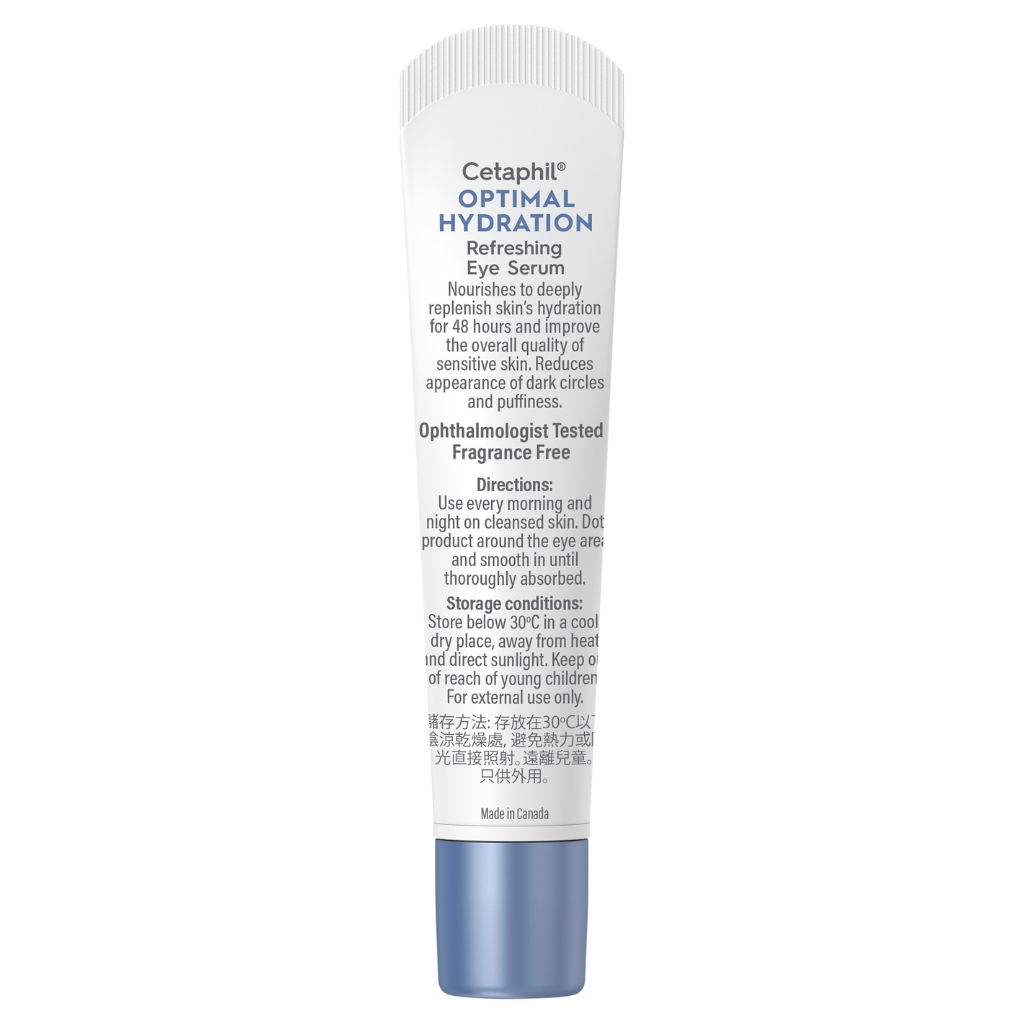 Cetaphil Optimal Hydration Refreshing Eye Serum Cetaphil Eye Serum