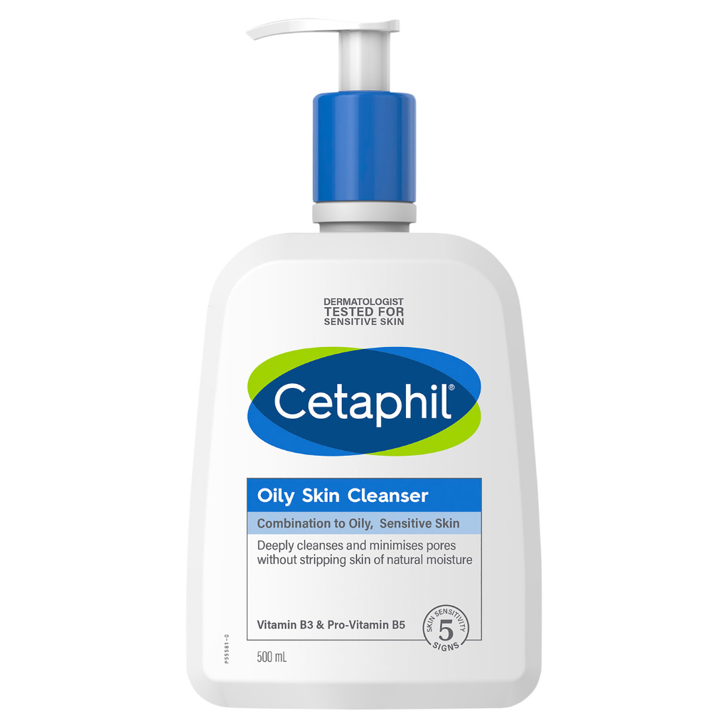 Cetaphil Oily Skin Cleanser 500mL Oily and Combination Skin by Cetaphil