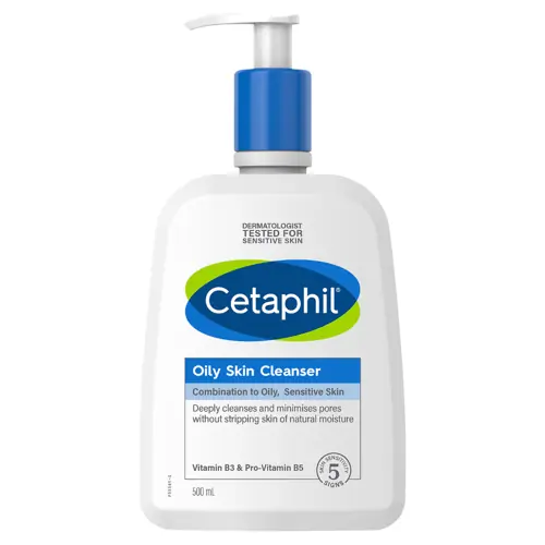 Cetaphil Oily Skin Cleanser 500mL Oily and Combination Skin