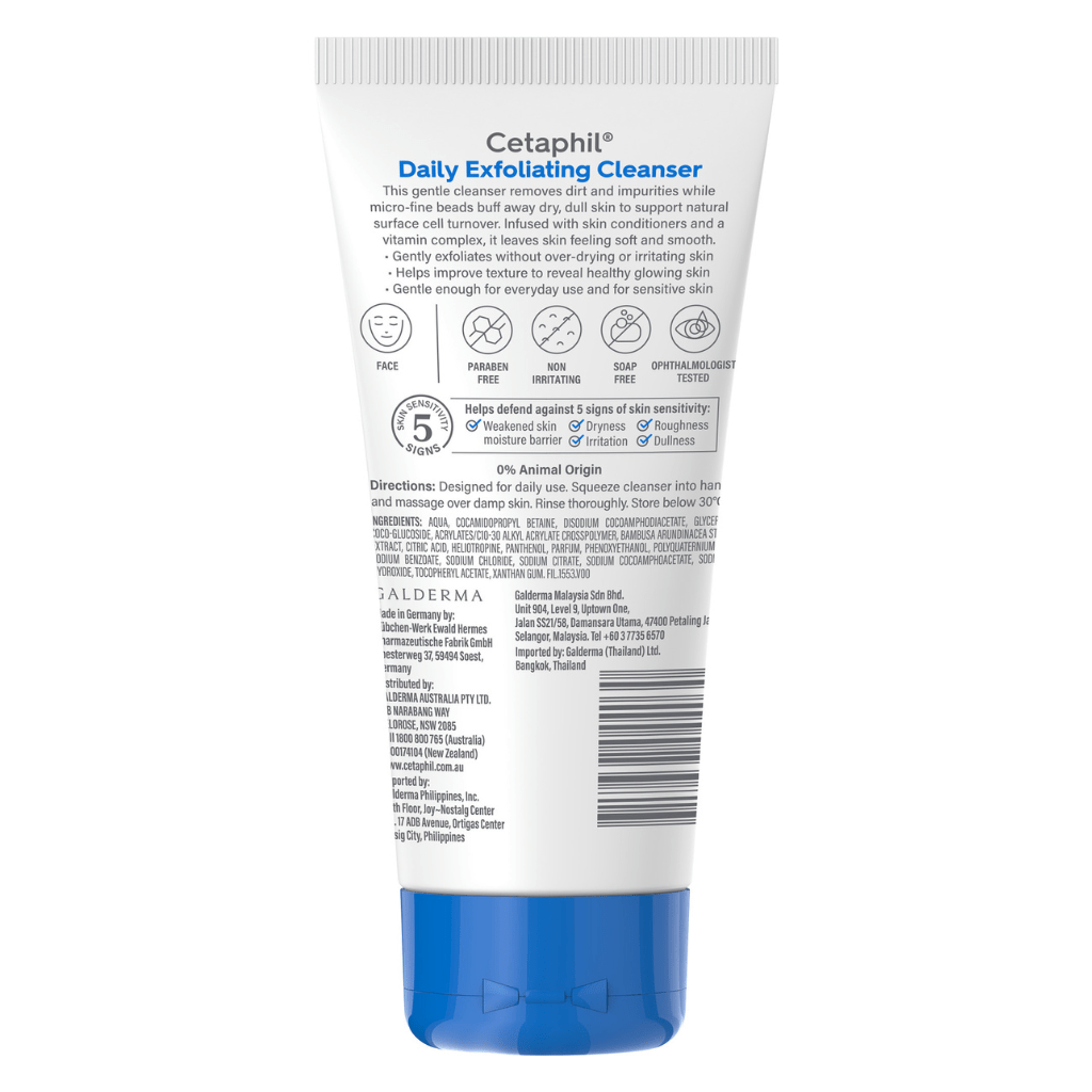 Cetaphil Face Daily Exfoliating Cleanser 178ml Cetaphil Exfoliator
