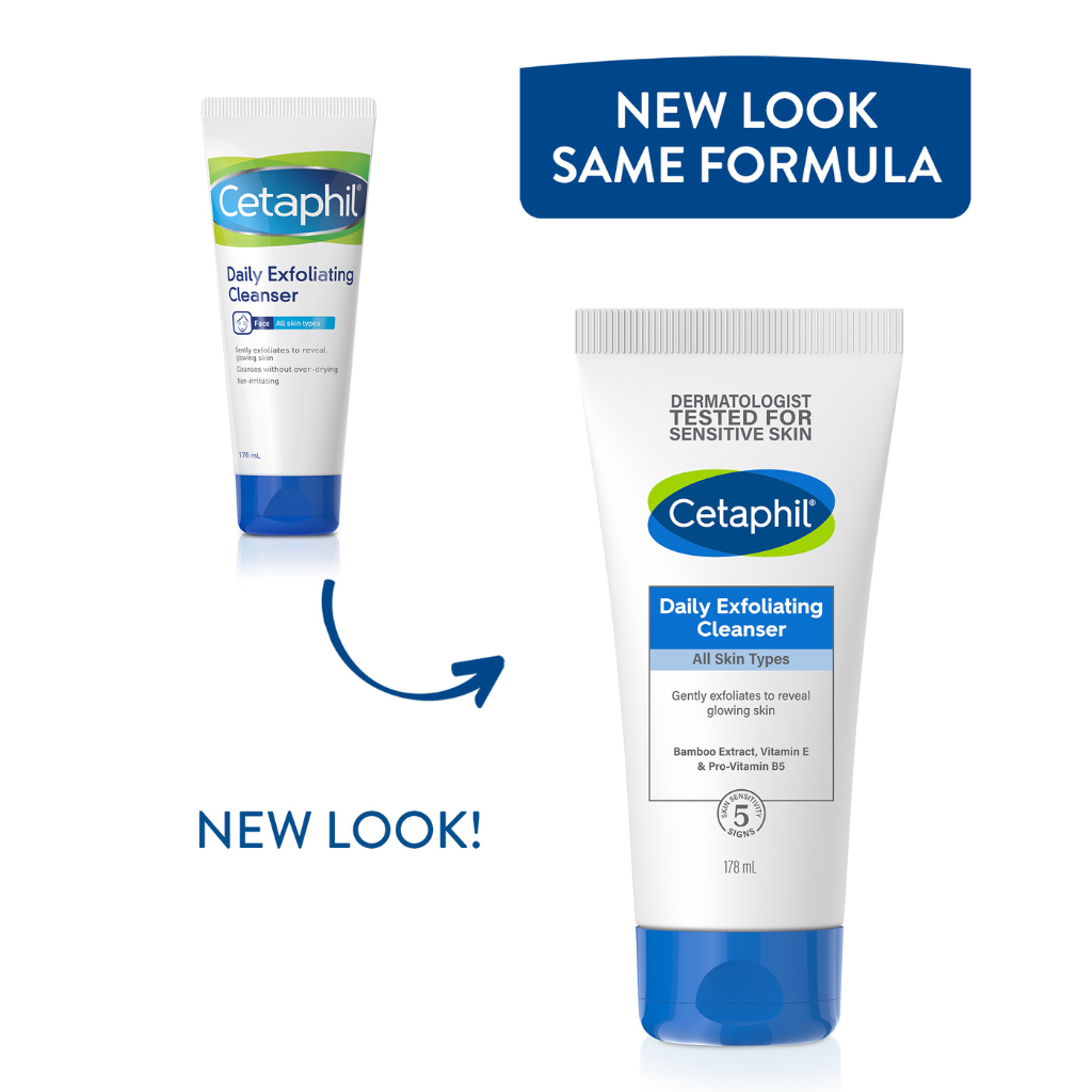 Cetaphil Face Daily Exfoliating Cleanser 178ml Cetaphil Exfoliator