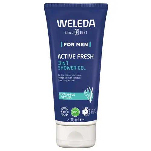 Weleda Men Active Fresh Shower Gel, 200ml