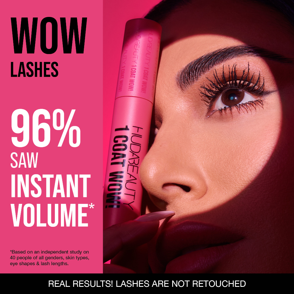 Huda Beauty One Coat Wow! All in One Mascara