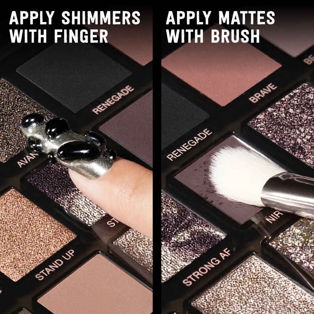 Huda Beauty Pretty Grunge 18W Eyeshadow Palette