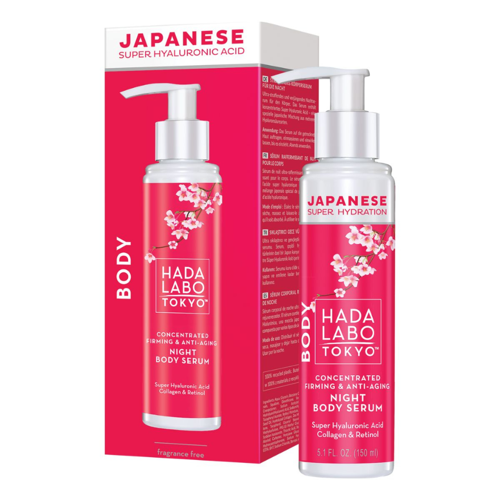 Hada Labo Night Body Serum - Anti-ageing 150mL