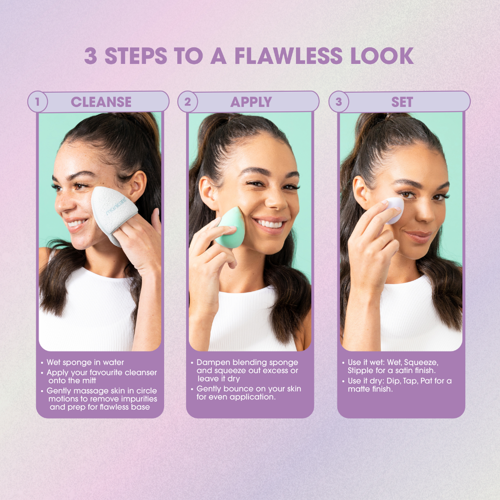 Manicare Velvety Microfibre Sponge