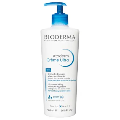 Bioderma Atoderm Crème Ultra Nourishing Moisturiser For Dry Skin 500ml