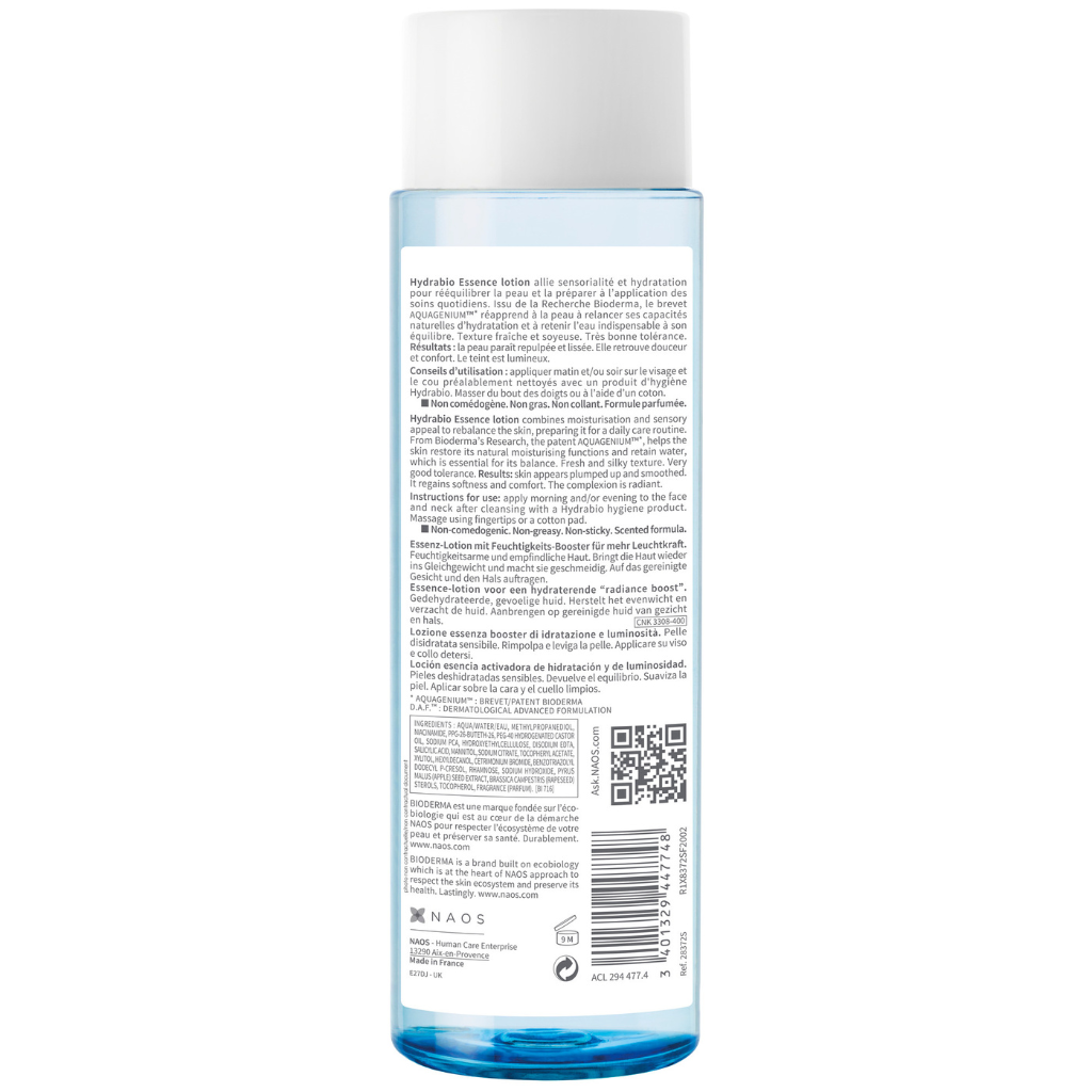 Bioderma Hydrabio Moisturising Essence Lotion for Dehydrated Skin 200ml