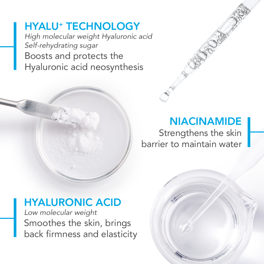 Bioderma Hydrabio Hyalu+ Plumping Hydrating Serum with Hyaluronic Acid for dehydrated skin 30ml