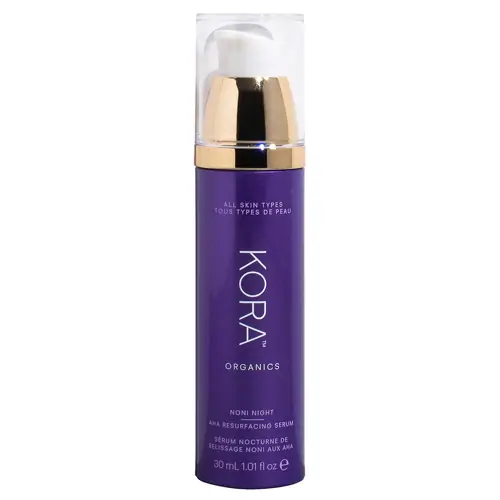 KORA Organics Noni Night AHA Resurfacing Serum 30ml