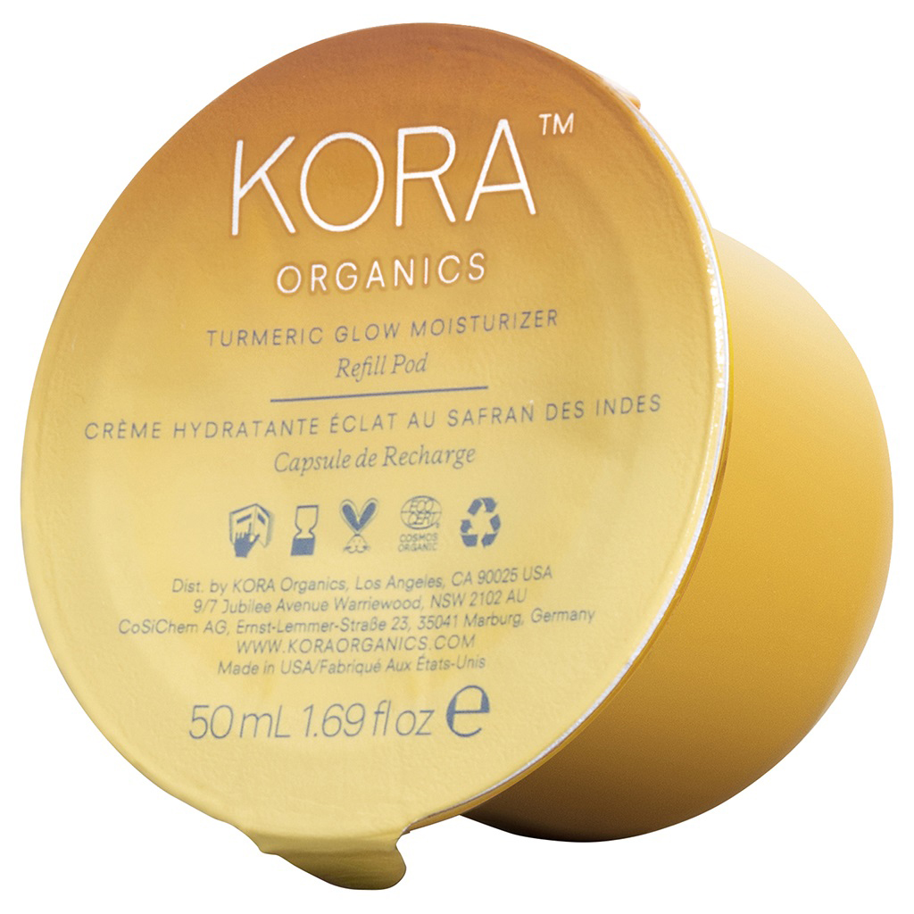 KORA Organics Turmeric Glow Moisturizer Refill Pod 50ml
