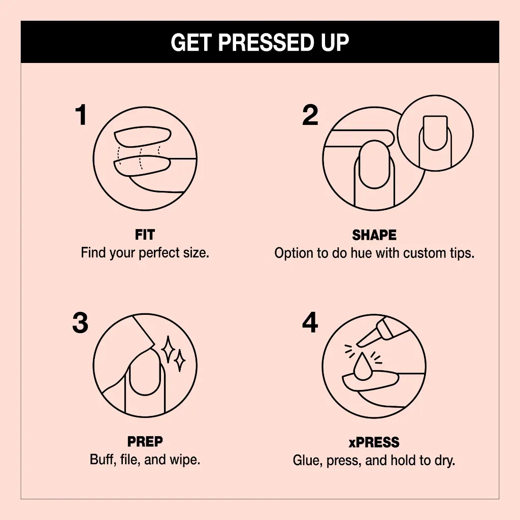OPI xPRESS/on Iconic Shades Long