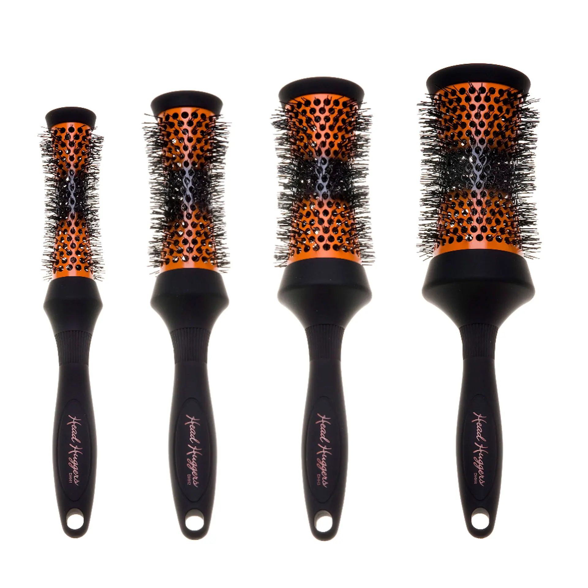 Denman DHH2 Head Hugger 33mm Orange Brush