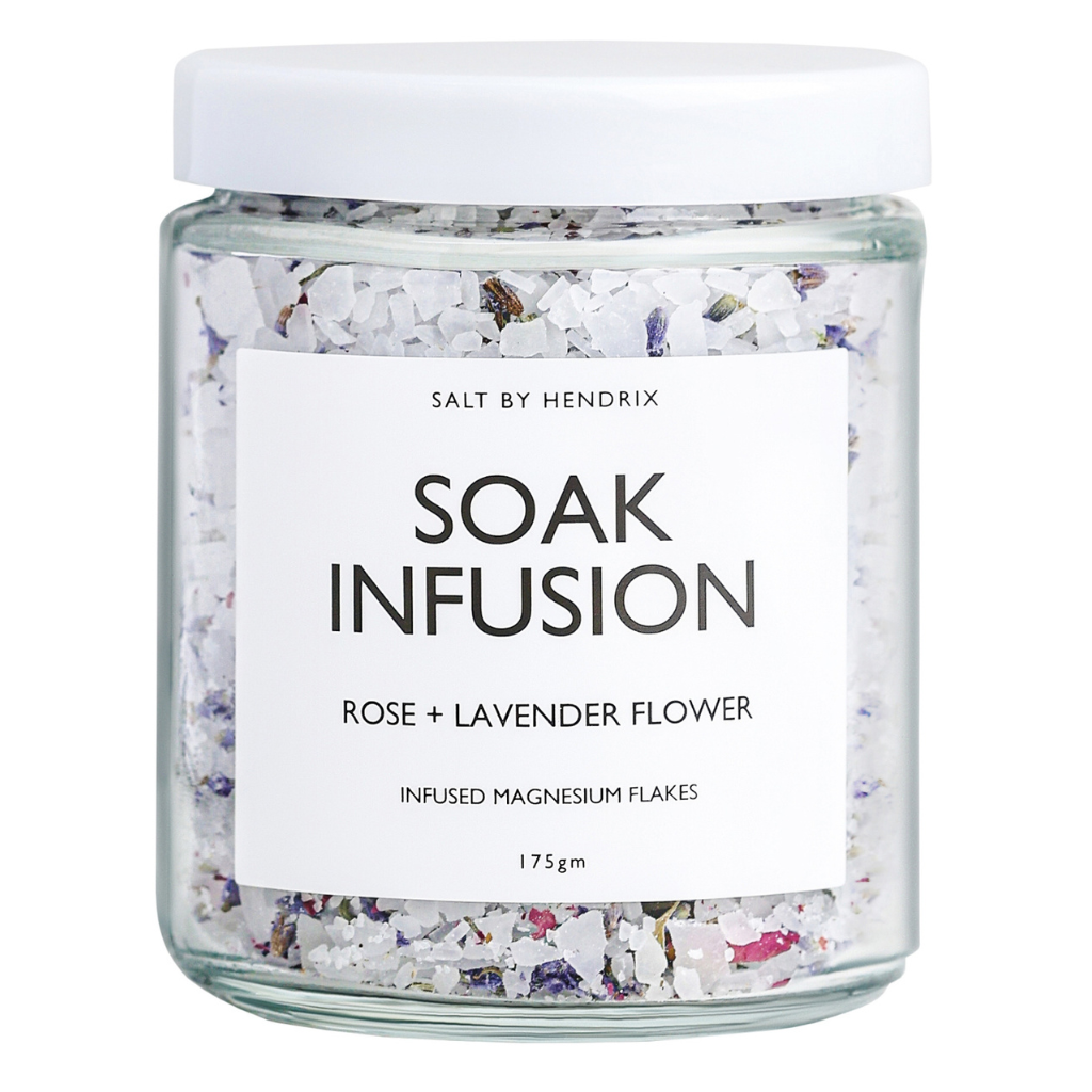 SALT BY HENDRIX Soak Infusion - Rose + Lavender Flower by SALT BY HENDRIX