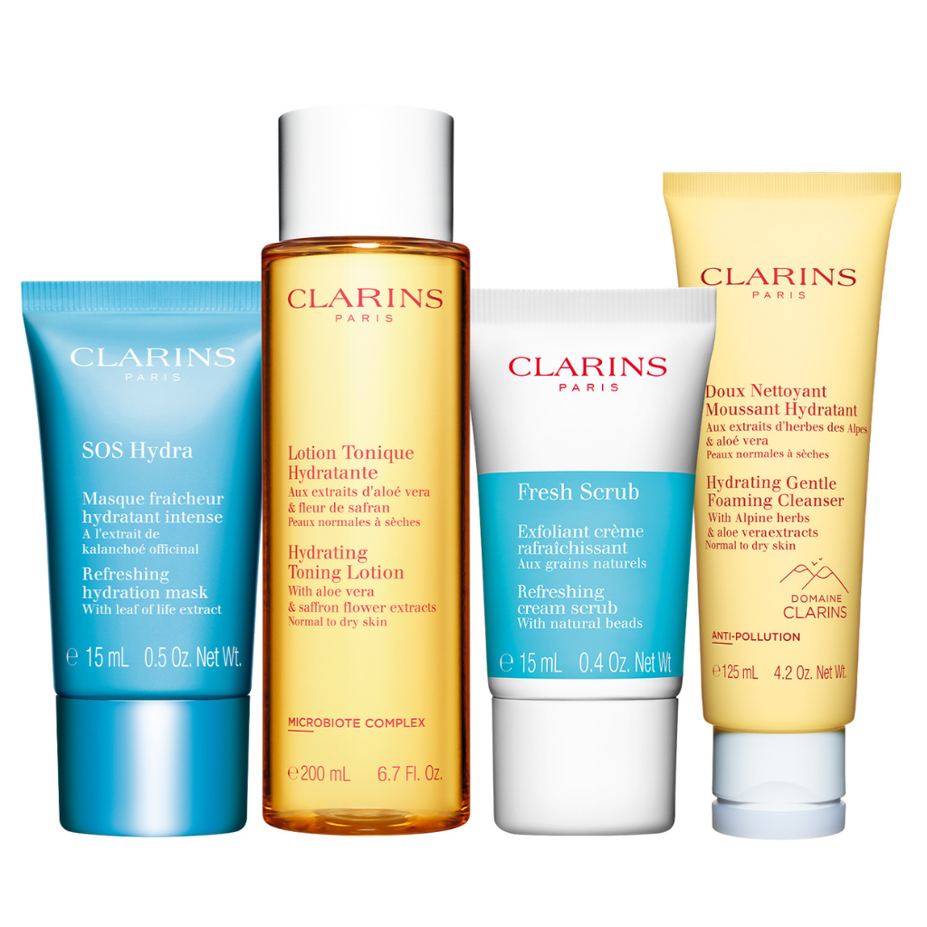 Clarins Hydrating Cleansing Set