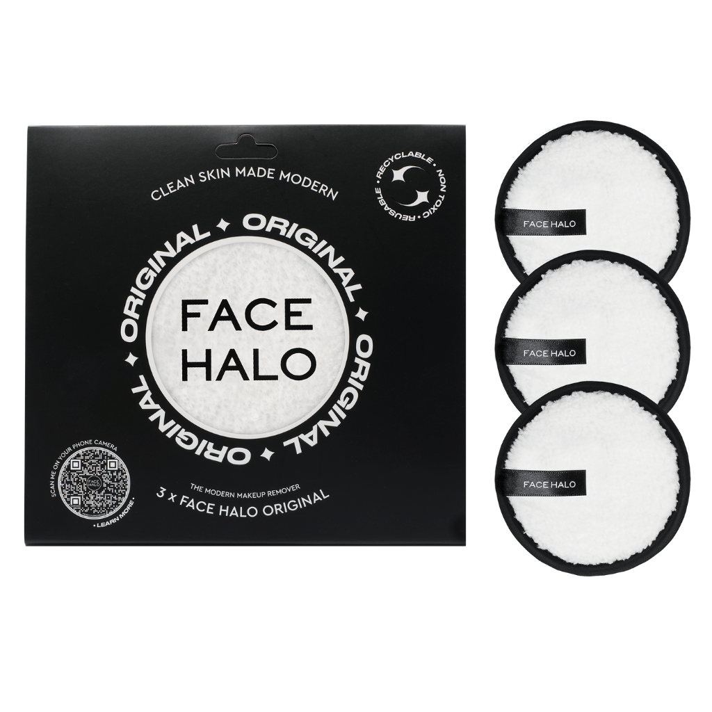 Face Halo Original 3 Pack EcoFriendly Makeup Remover