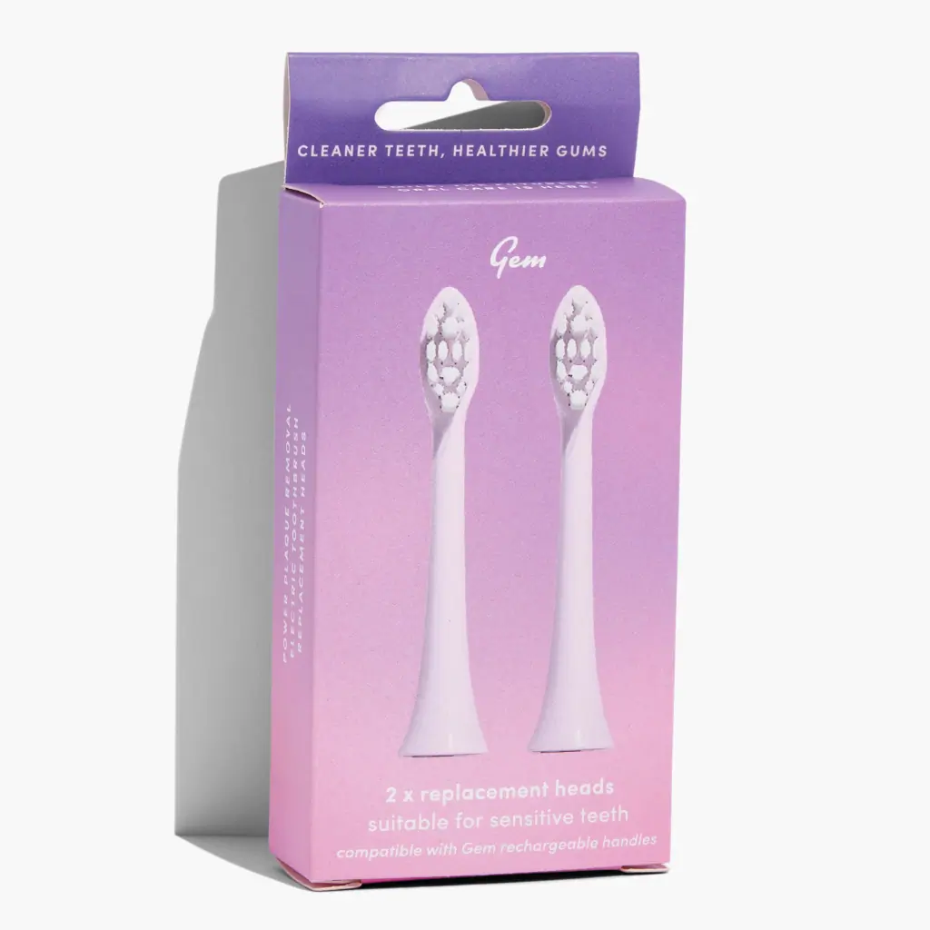 Gem Electric Toothbrush Replacement Heads