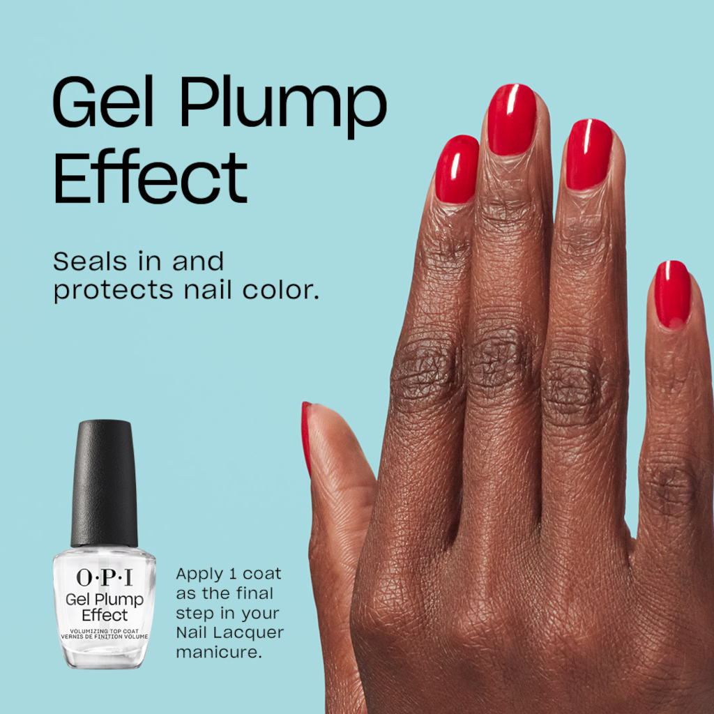 OPI Gel Plump Effect Top Coat