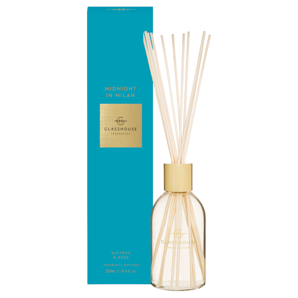 Glasshouse Fragrances Midnight in Milan 250mL Fragrance Diffuser