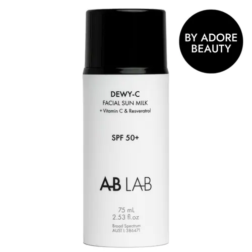 AB LAB by Adore Beauty Dewy-C SPF50+ Facial Sun Milk 75mL