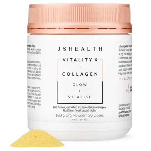JSHEALTH Vitality X + Collagen 180g