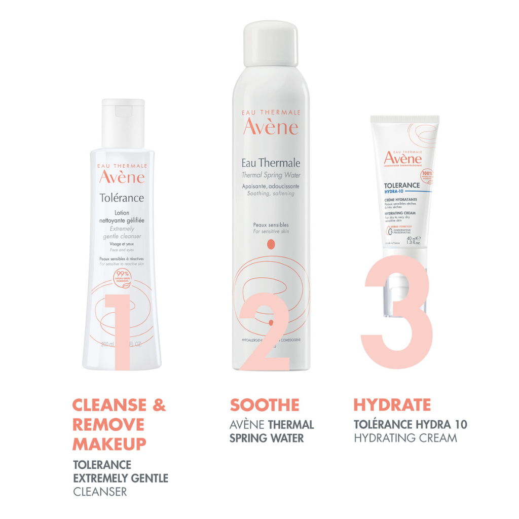 Avène Tolerance Hydra-10 Hydrating Cream 40ml - Hyaluronic Acid Moisturiser