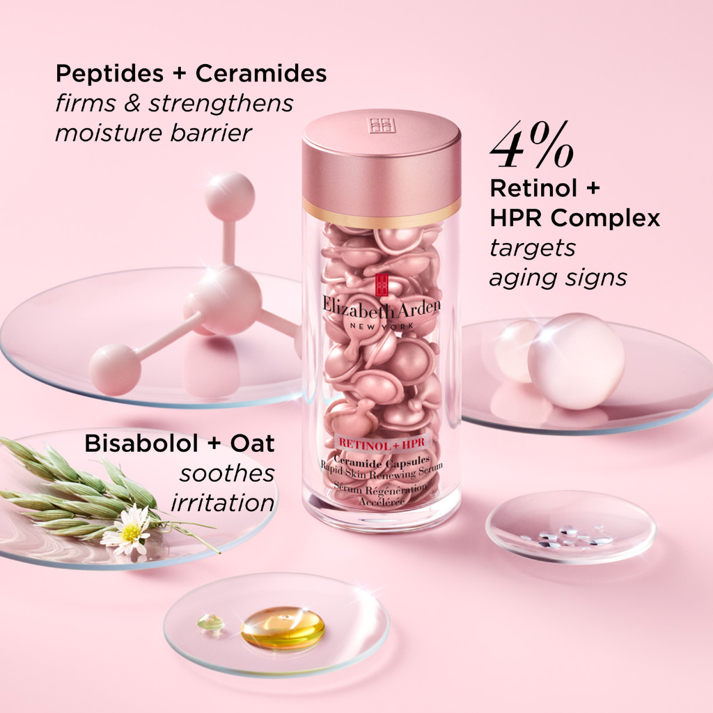 Elizabeth Arden Retinol + HPR Ceramide Capsules 60pcs
