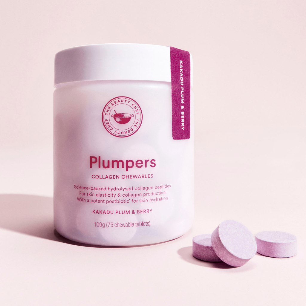 The Beauty Chef PLUMPERS Collagen Chewables - Kakadu Plum & Berry