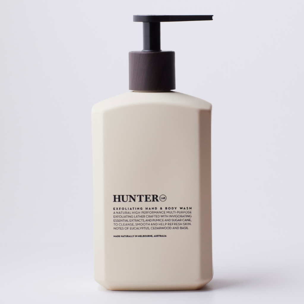Hunter Lab Exfoliating Hand & Body Wash 550ml