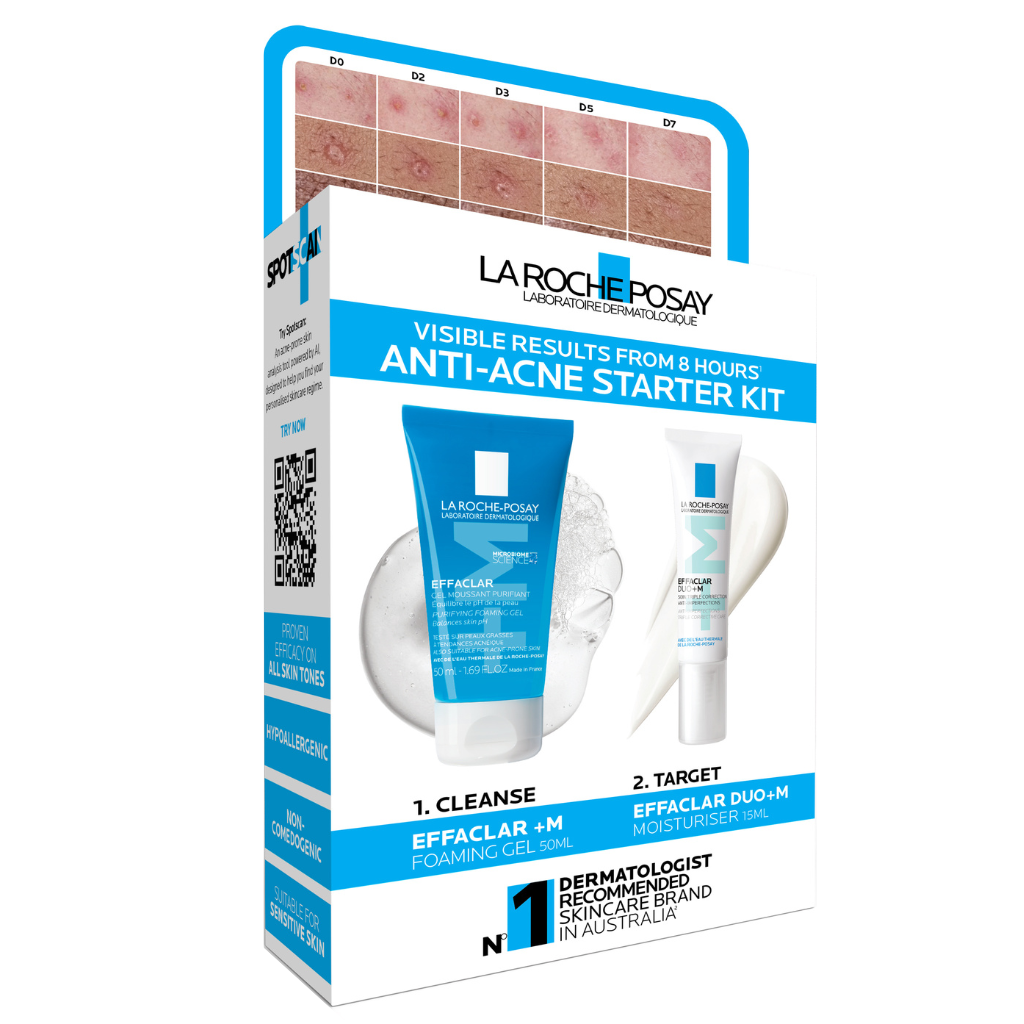 La Roche-Posay Effaclar Anti-Acne Skincare Starter Kit