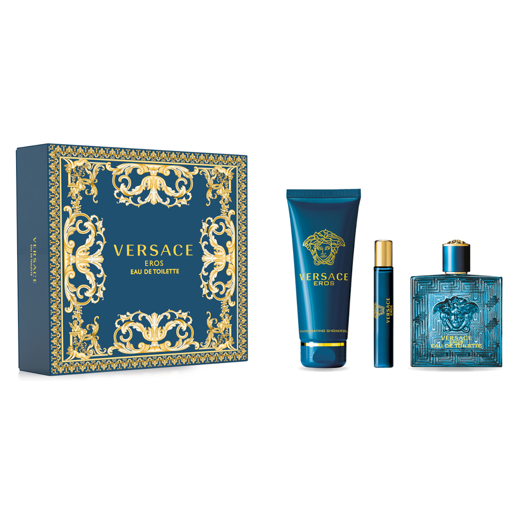 Versace Eros Pour Homme EDT 100ml set by Versace