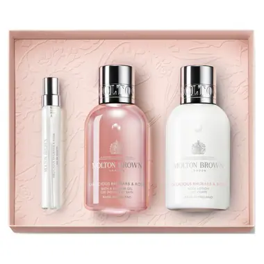Molton Brown Delicious Rhubarb & Rose Travel Collection