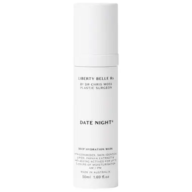 Liberty Belle Rx DATE NIGHT® Leave-On Deep Hydration & Anti-Ageing Mask with Ceramides - 50ml