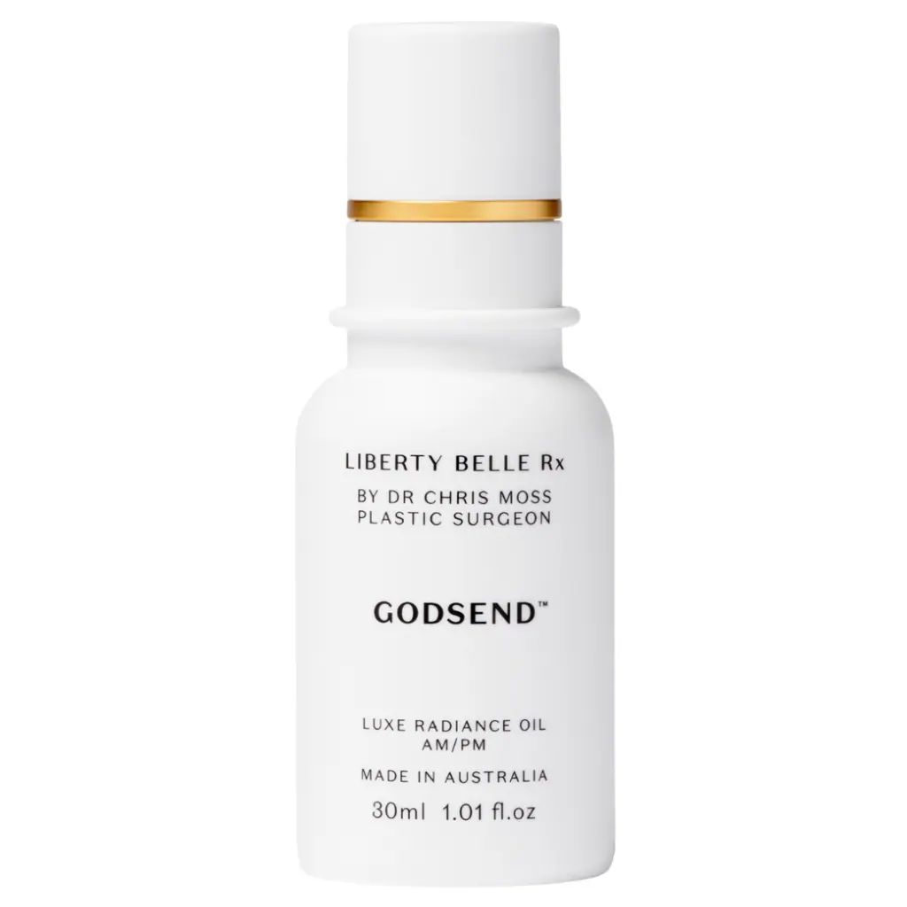Liberty Belle Rx by Dr Moss GODSEND® Luxe Radiance Face Oil with 10 Plant-Derived Super Oils - 30ml