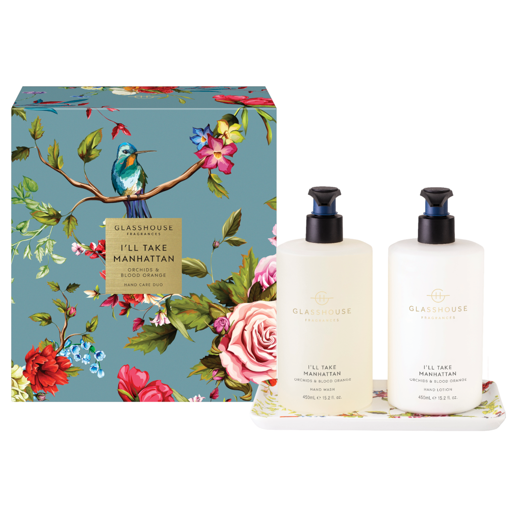 Glasshouse Fragrances 450ml Hand Lotion & 450ml Hand Wash - Hand Care Duo Gift Set - Mother's Day -  by Glasshouse Fragrances