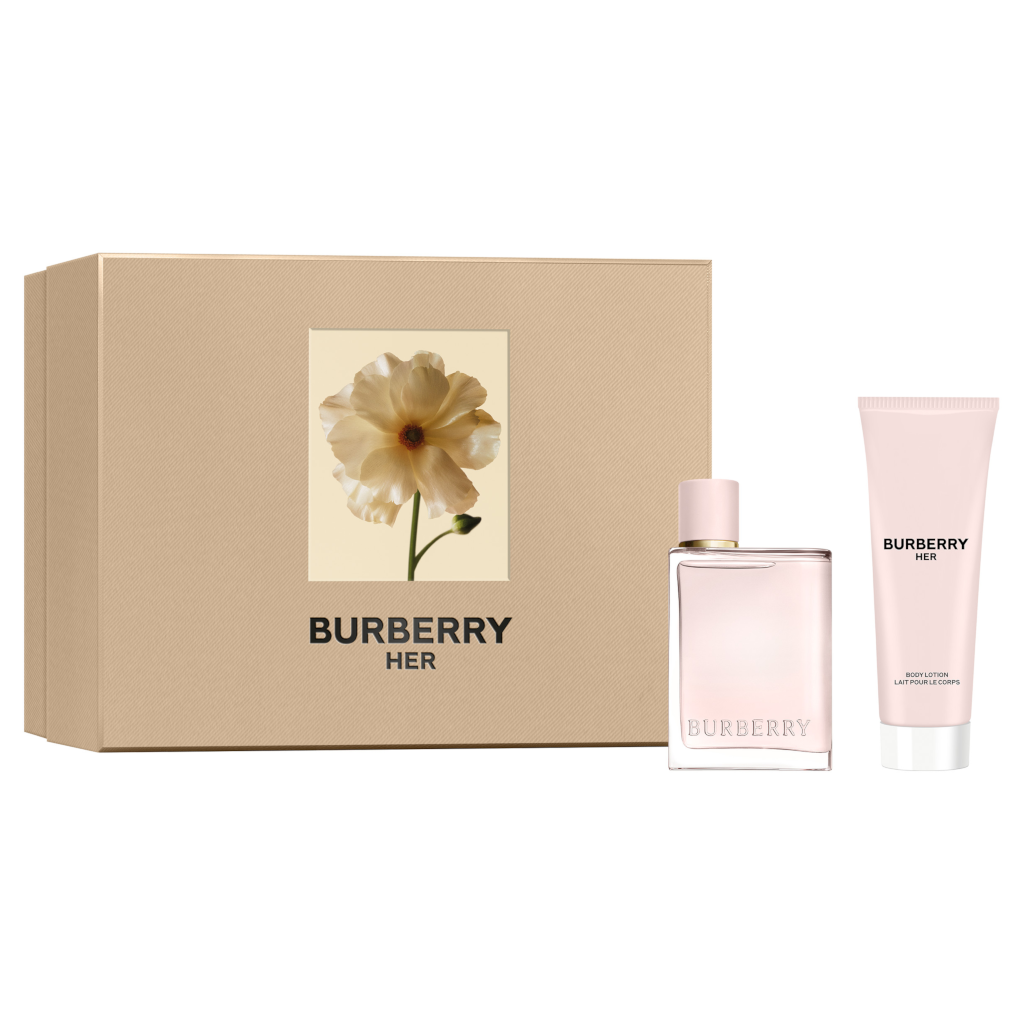 Burberry Her EDP 50ml Body Lotion 75ml Set AU Adore Beauty